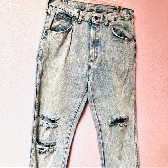 Vintage Wrangler 96501 Distressed Jeans - Picture 3 of 10